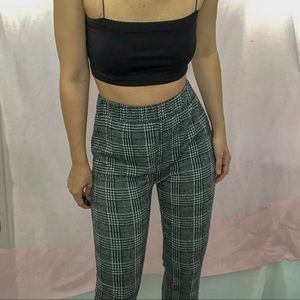 Plaid Trousers